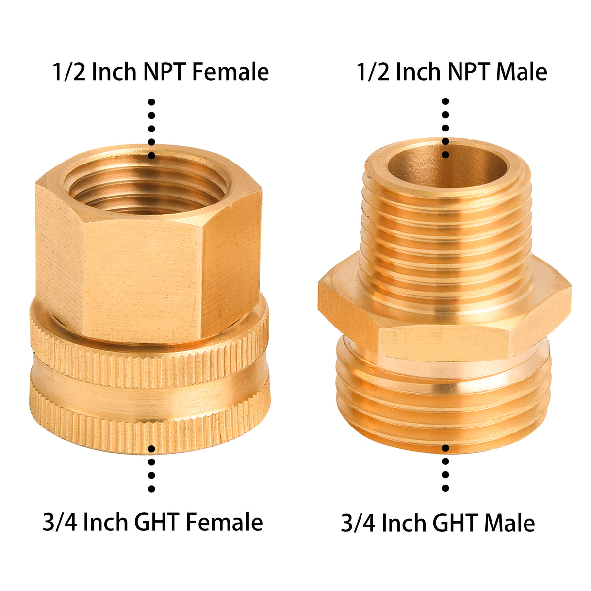  Female-to-female Double Female Faucet Fitting Double